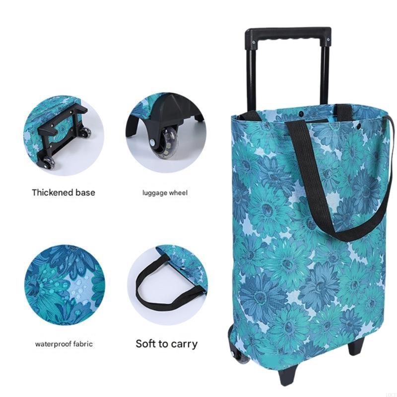Retractable Handle Foldable Sh - Foldable Rolling Luggage Bag 评论和价格