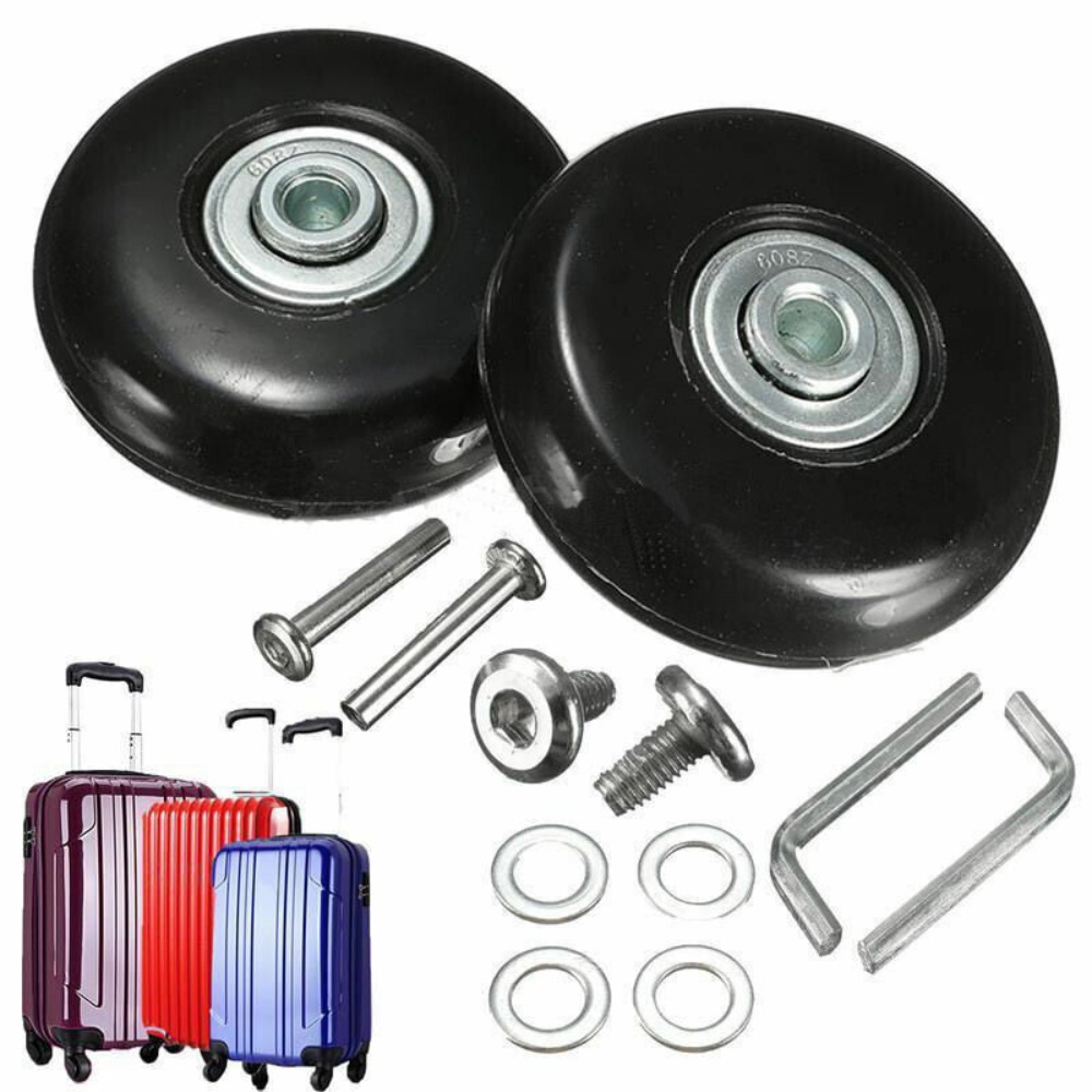 57-59MM Durable Silent Dia40mm - Silent Replacement Luggage Wheels 评论和价格
