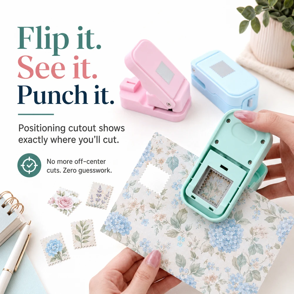 Postage Stamp Edge Paper Punch - Handbags 评论和价格