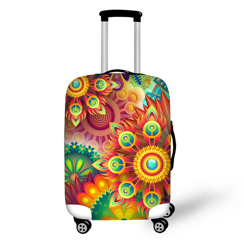 Abstract Design luggage protec - Waterproof Suitcase Cover Protector 评论和价格