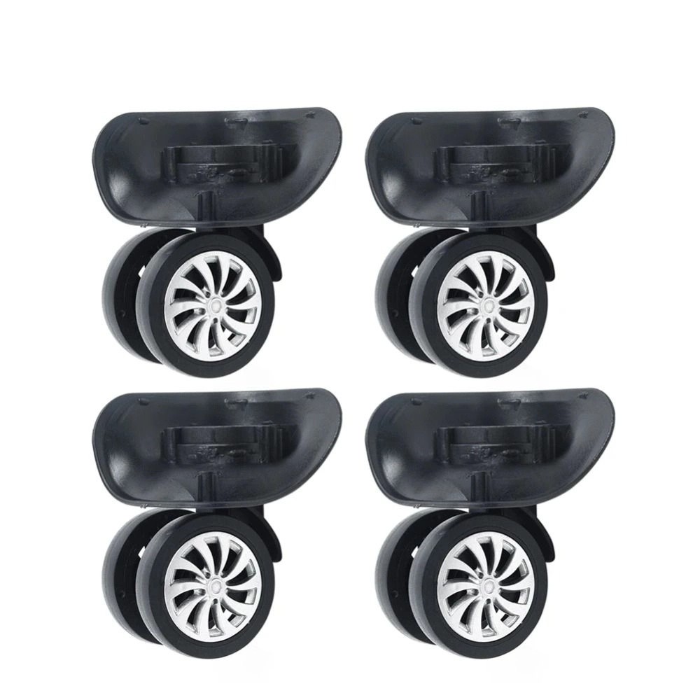 4Pcs Universal Luggage Suitcas - Silent Replacement Luggage Wheels 评论和价格