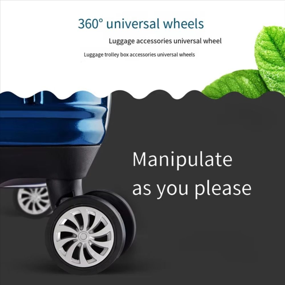 4Pcs Universal Luggage Suitcas - Silent Replacement Luggage Wheels 评论和价格