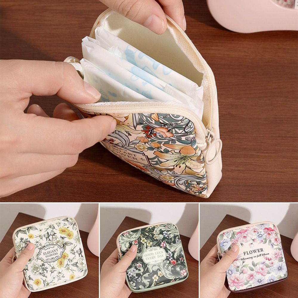 New PVC Sanitary Pads Bag Larg - Cosmetic Bags 评论和价格