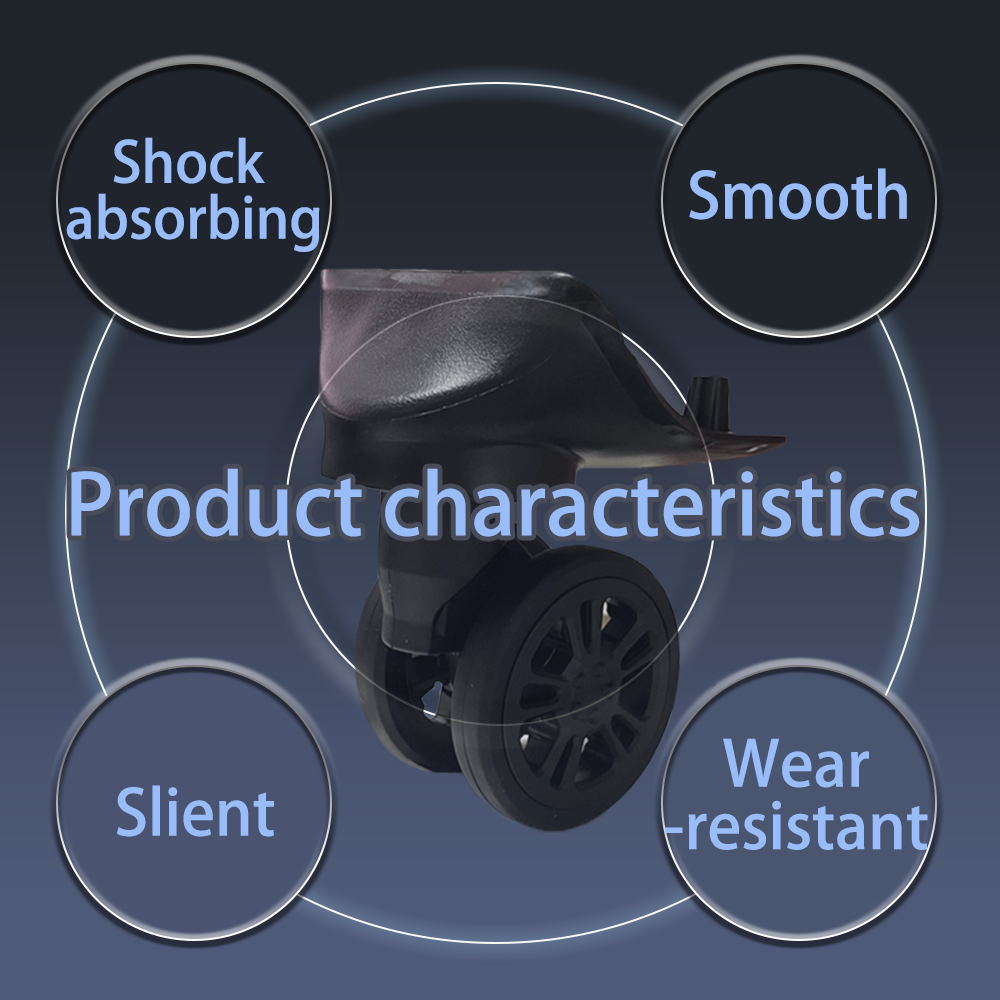 Suitable For HINOMOTO HRD02 Un - Silent Replacement Luggage Wheels 评论和价格