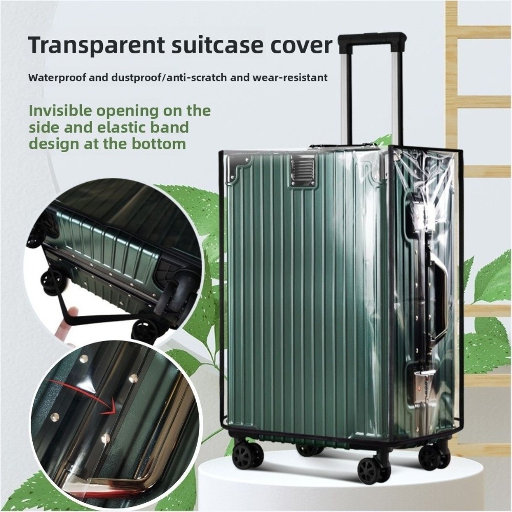 18-30 Inch Travel Luggage Cove - Luggage Protective Cover Transparent 评论和价格