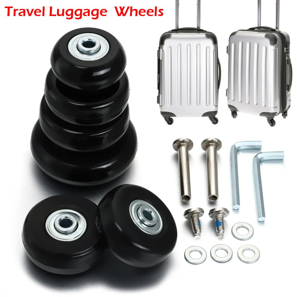 2/4pcs 57-59MM Sliding Replace - Silent Replacement Luggage Wheels 评论和价格