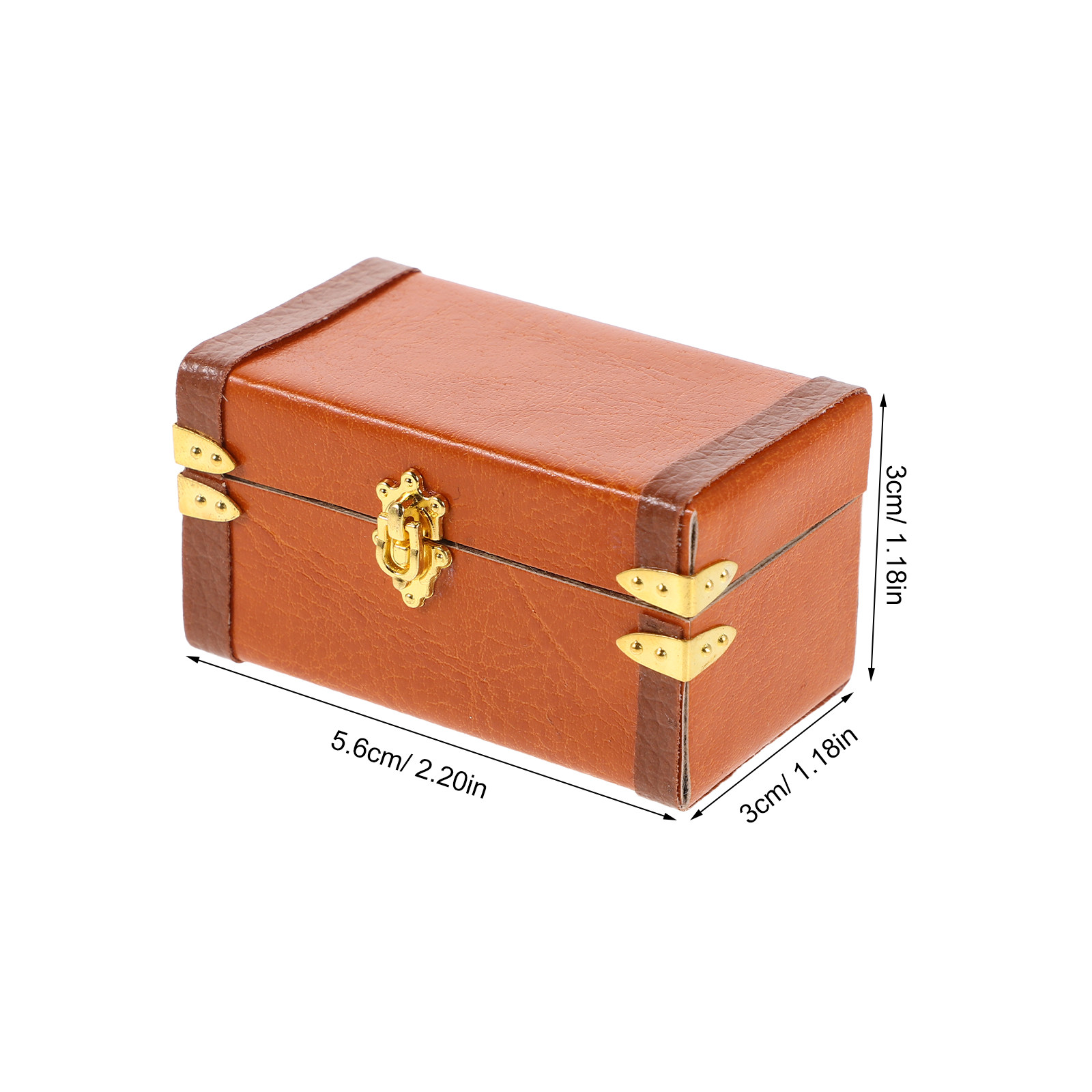 Miniature Vintage Travel Trunk - Retro Vintage Trunk Suitcase 评论和价格