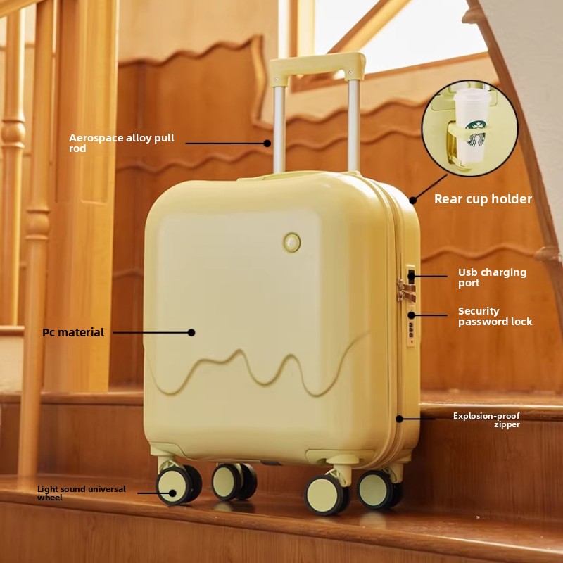 Small Children's Luggage 20 In - Spinner Wheel Rolling Suitcase 20 Inch 评论和价格