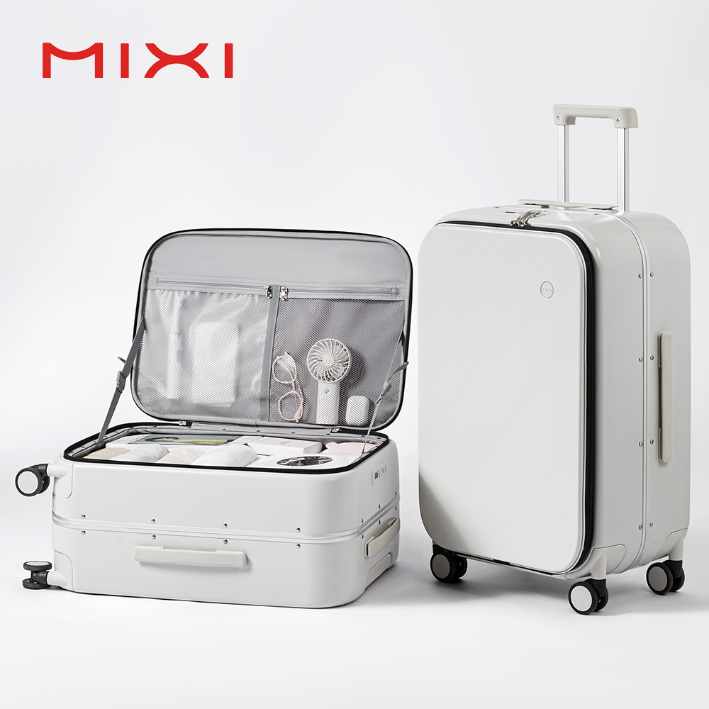 Mixi New PC Aluminum Frame Sui - Aluminum Frame Carry On Luggage 评论和价格