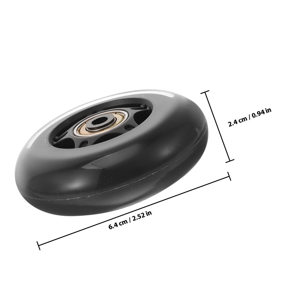 4pcs Transparent Replacement W - Silent Replacement Luggage Wheels 评论和价格