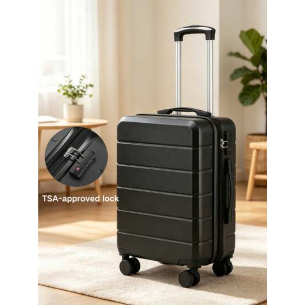 20 Inch Expandable ABS Hardsid - Cabin Size Lightweight Travel Trolley 评论和价格