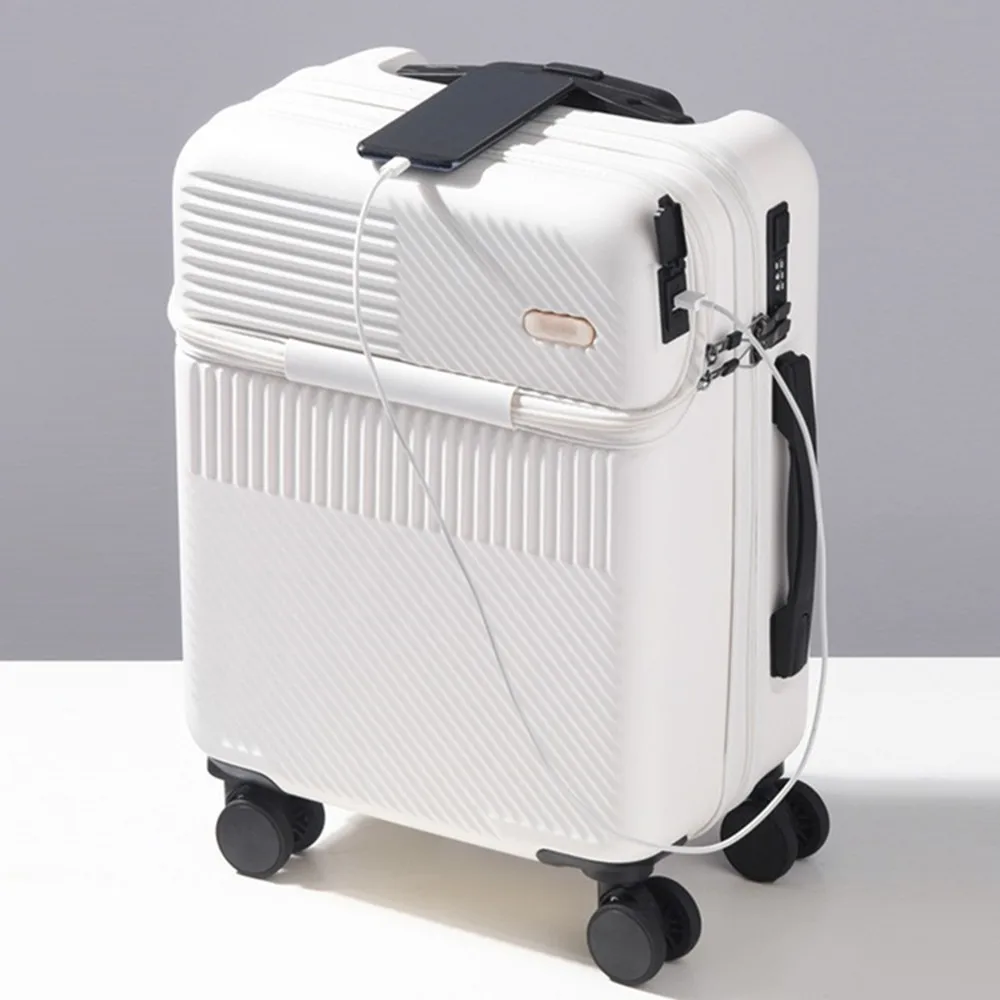 Front Open Lid Trolley Case PC - Front Opening Laptop Luggage 24 Inch 评论和价格