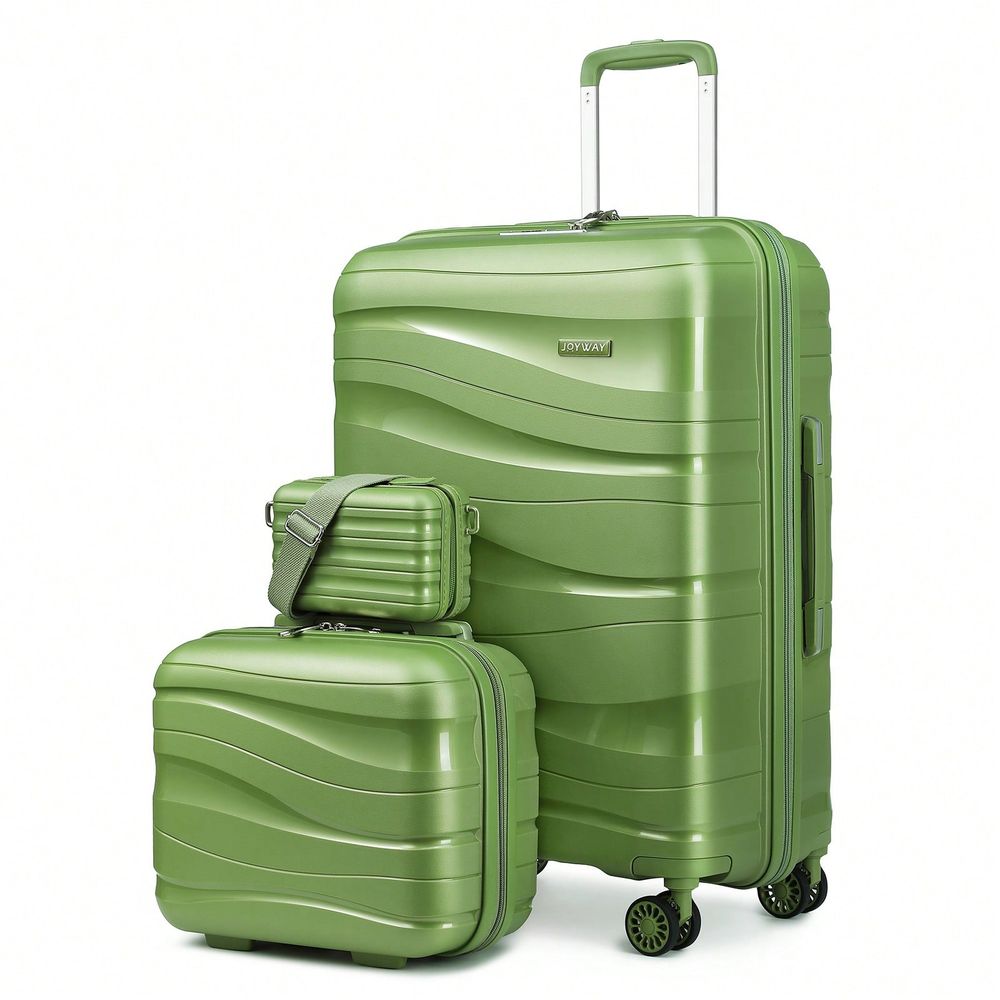 3Piece Hardshell Luggage Set,  - Expandable Hard Shell Luggage Set 评论和价格