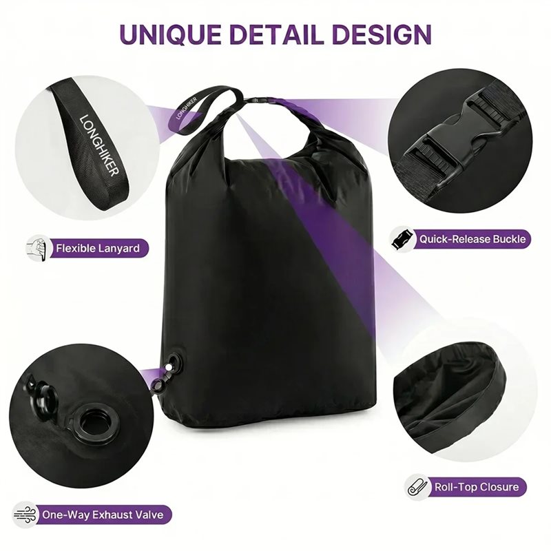 EYFL-24L Hand Roll Compression - Foldable Rolling Luggage Bag 评论和价格