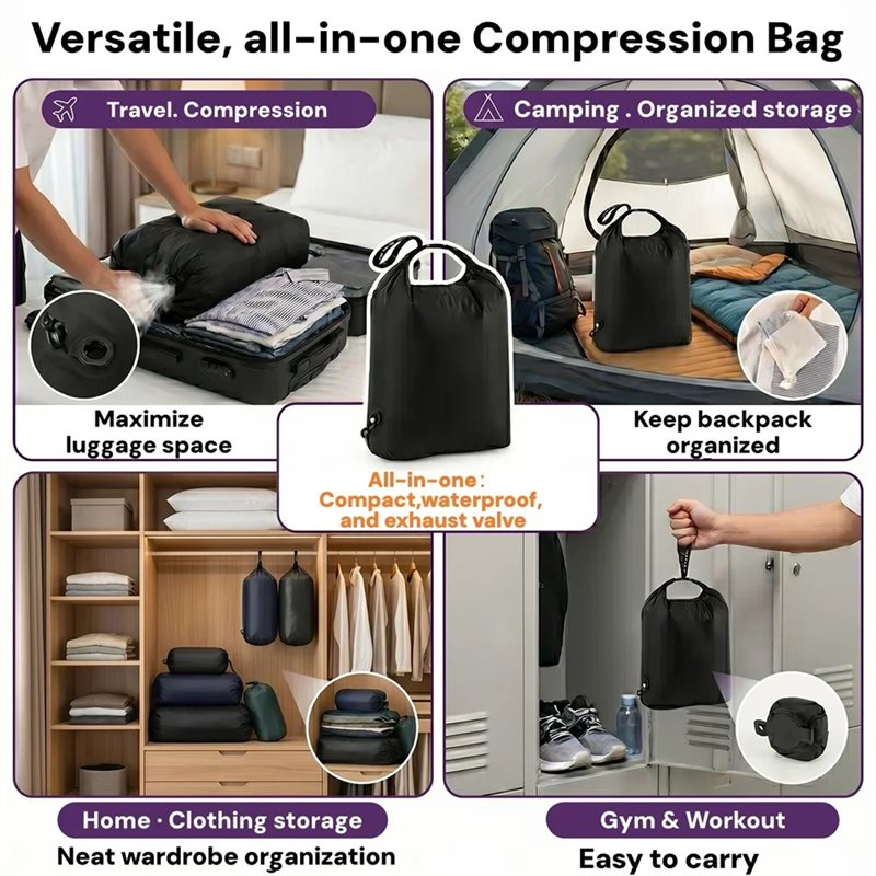 EYFL-24L Hand Roll Compression - Foldable Rolling Luggage Bag 评论和价格