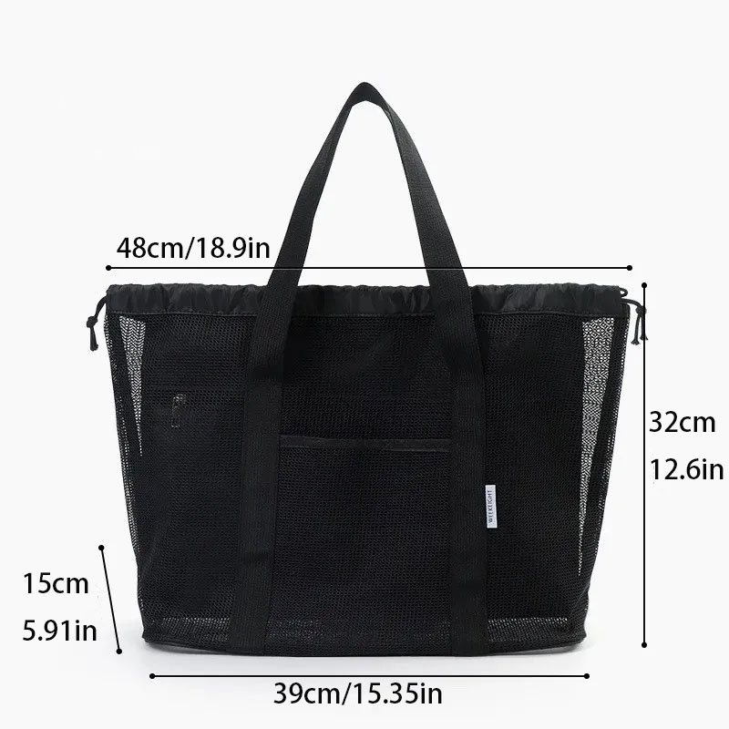 Large Capacity Beach Bag Drain - Cosmetic Bags 评论和价格