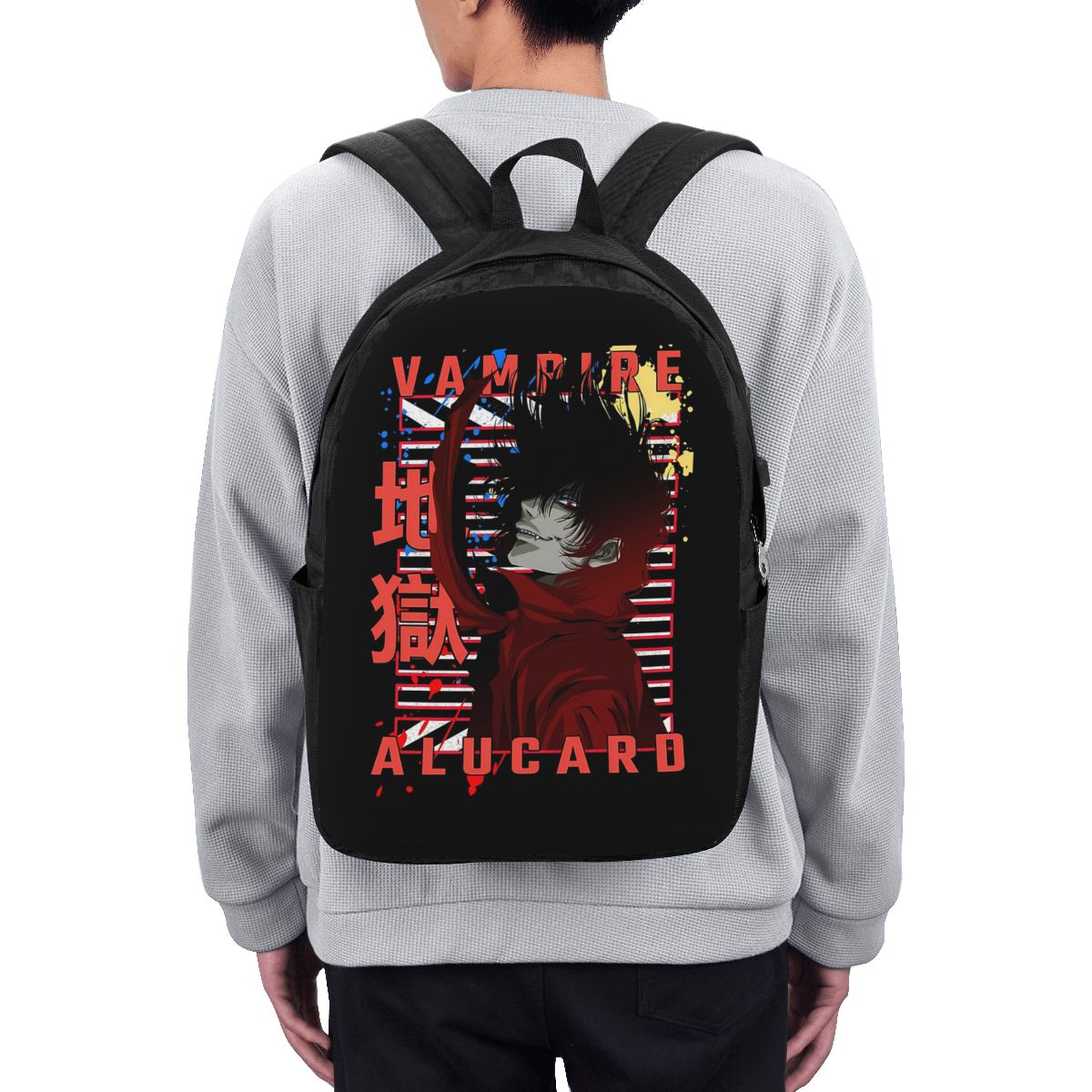 Alucard Hellsing Manga Backpac - Travel Bags 评论和价格