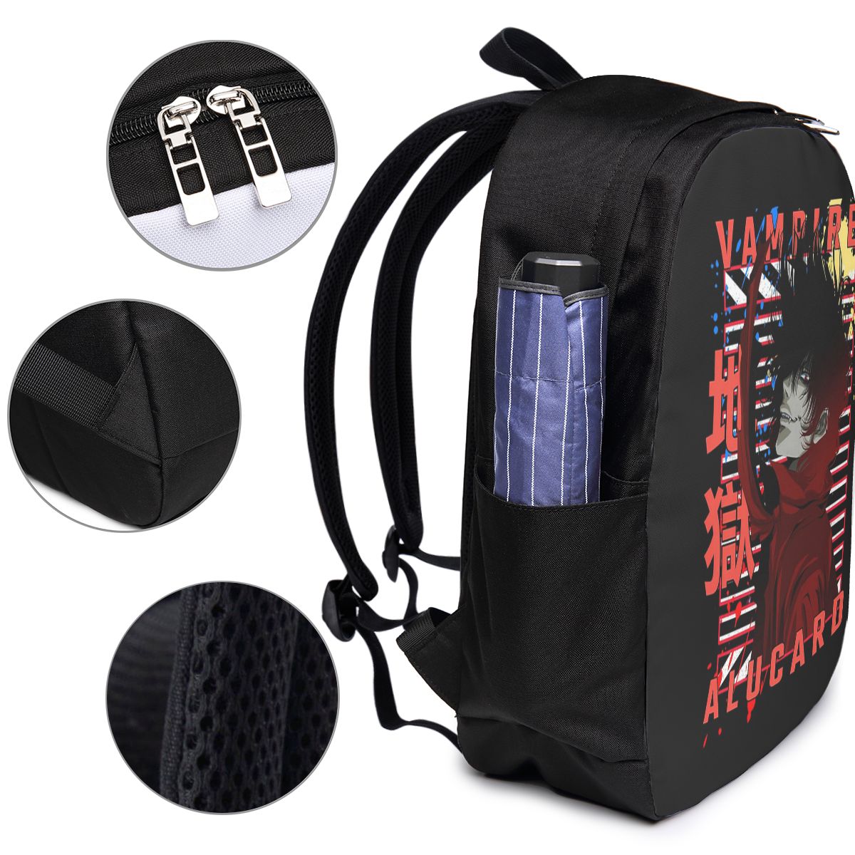 Alucard Hellsing Manga Backpac - Travel Bags 评论和价格