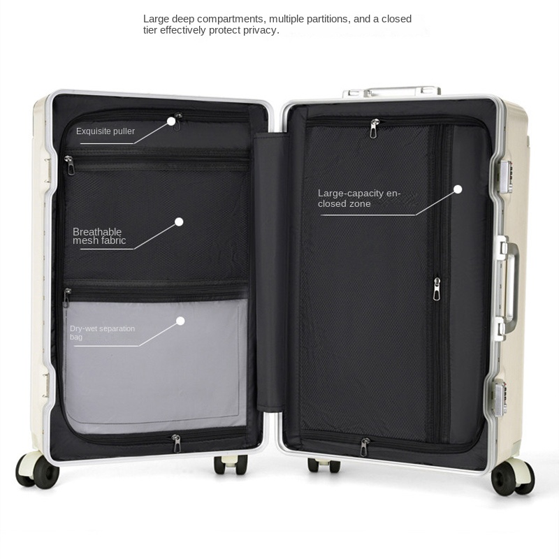 New 28-inch Wide-handle Suitca - Spinner Wheel Rolling Suitcase 20 Inch 评论和价格