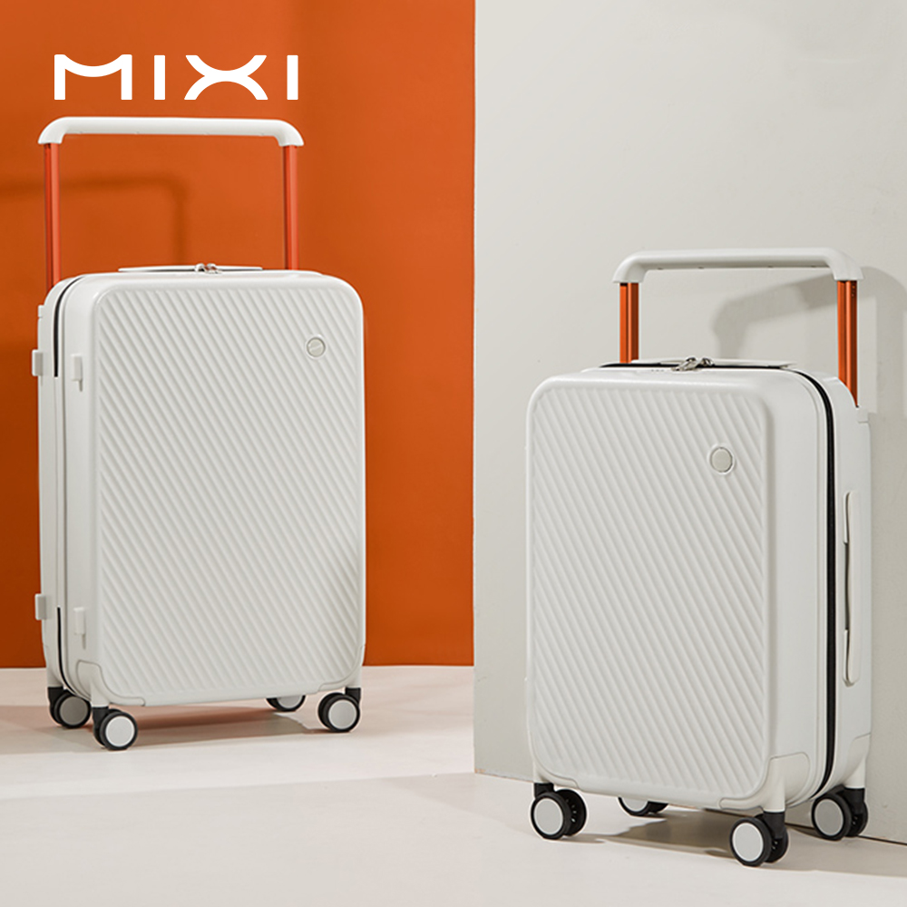 Mixi Wide Handle Travel Luggag - Spinner Wheel Rolling Suitcase 20 Inch 评论和价格