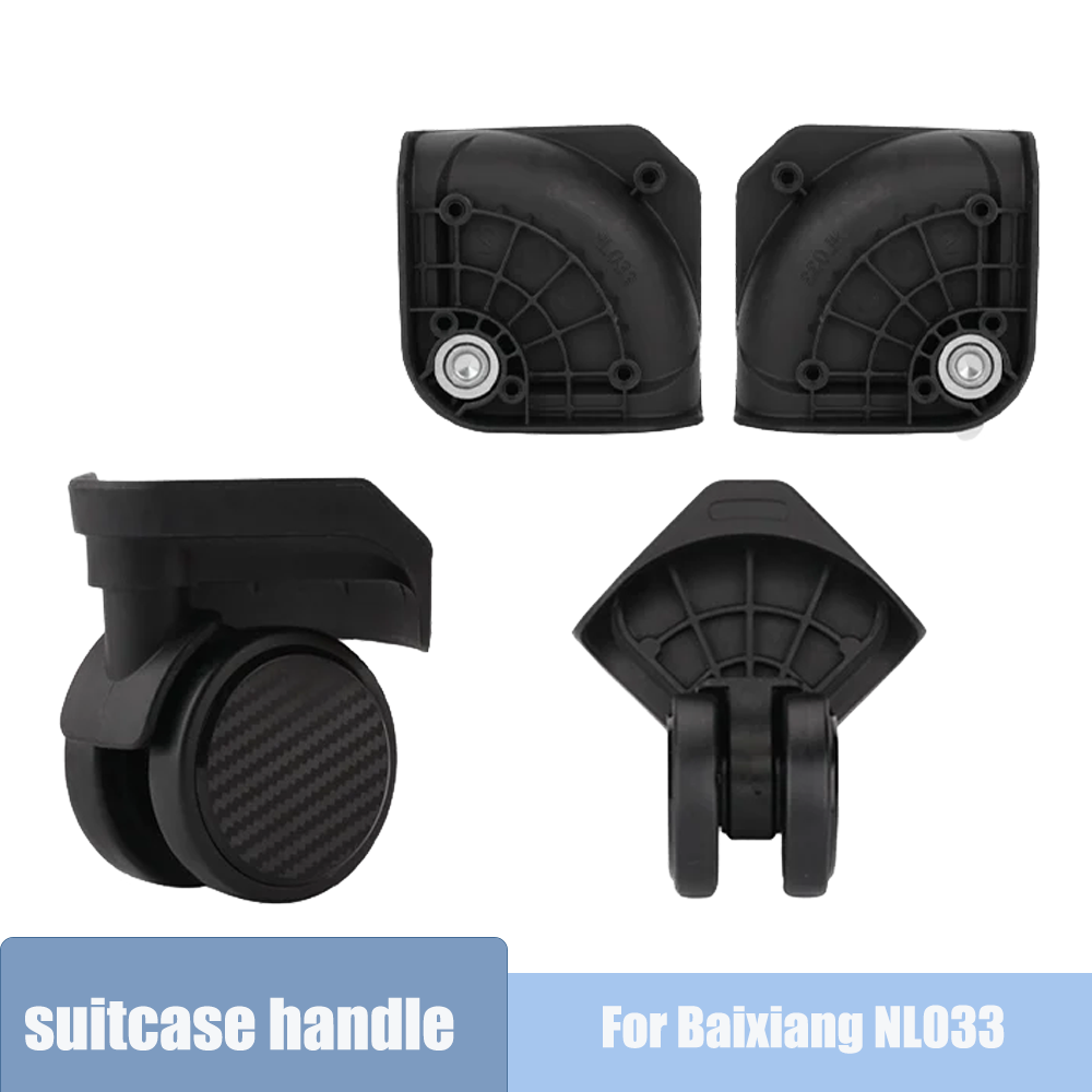 Replacement For Baixiang NL033 - Silent Replacement Luggage Wheels 评论和价格