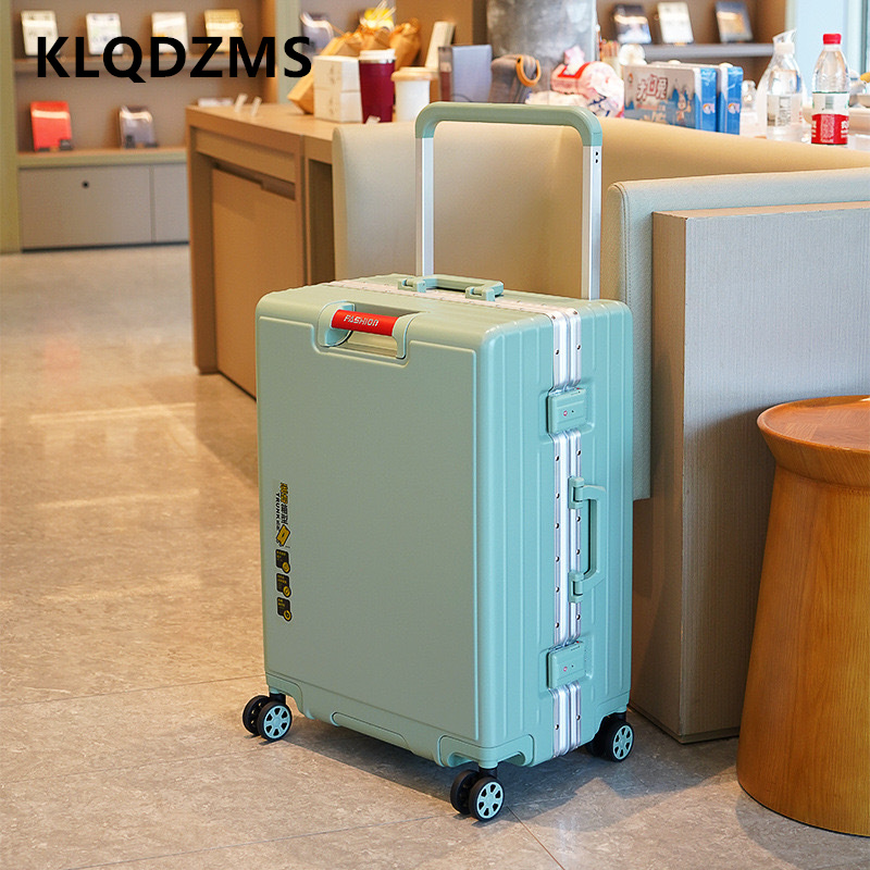 KLQDZMS Suitcase Aluminum Fram - Aluminum Frame Carry On Luggage 评论和价格