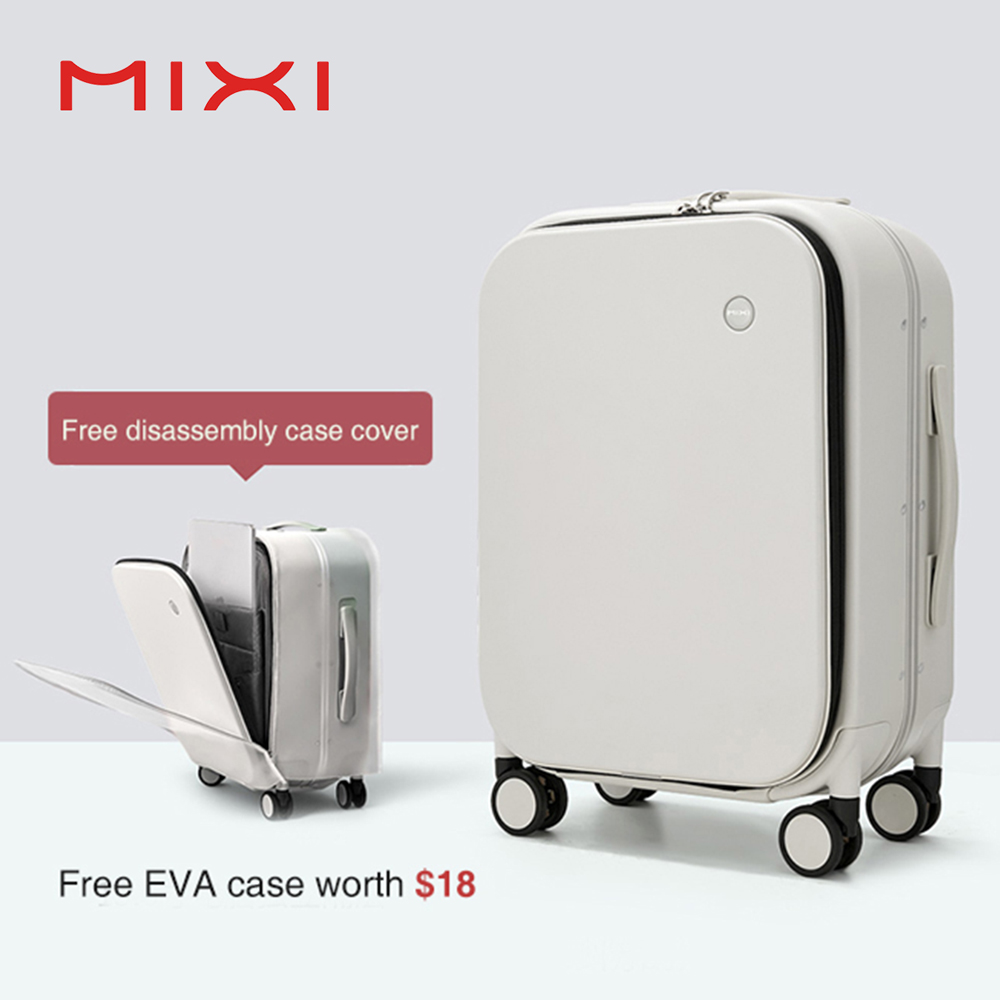 Mixi Patent Design Aluminum Fr - Aluminum Frame Carry On Luggage 评论和价格