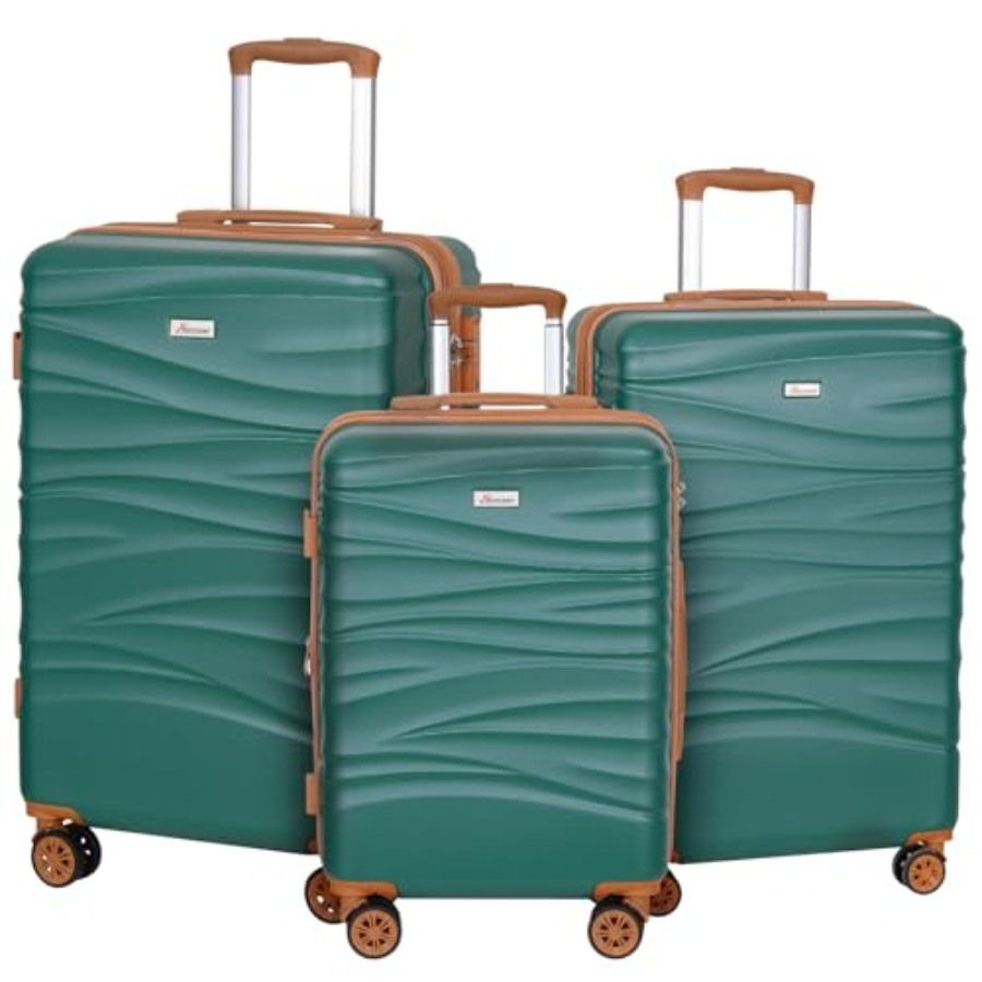 Hardside Expandable 3PCS Lugga - Expandable Hard Shell Luggage Set 评论和价格