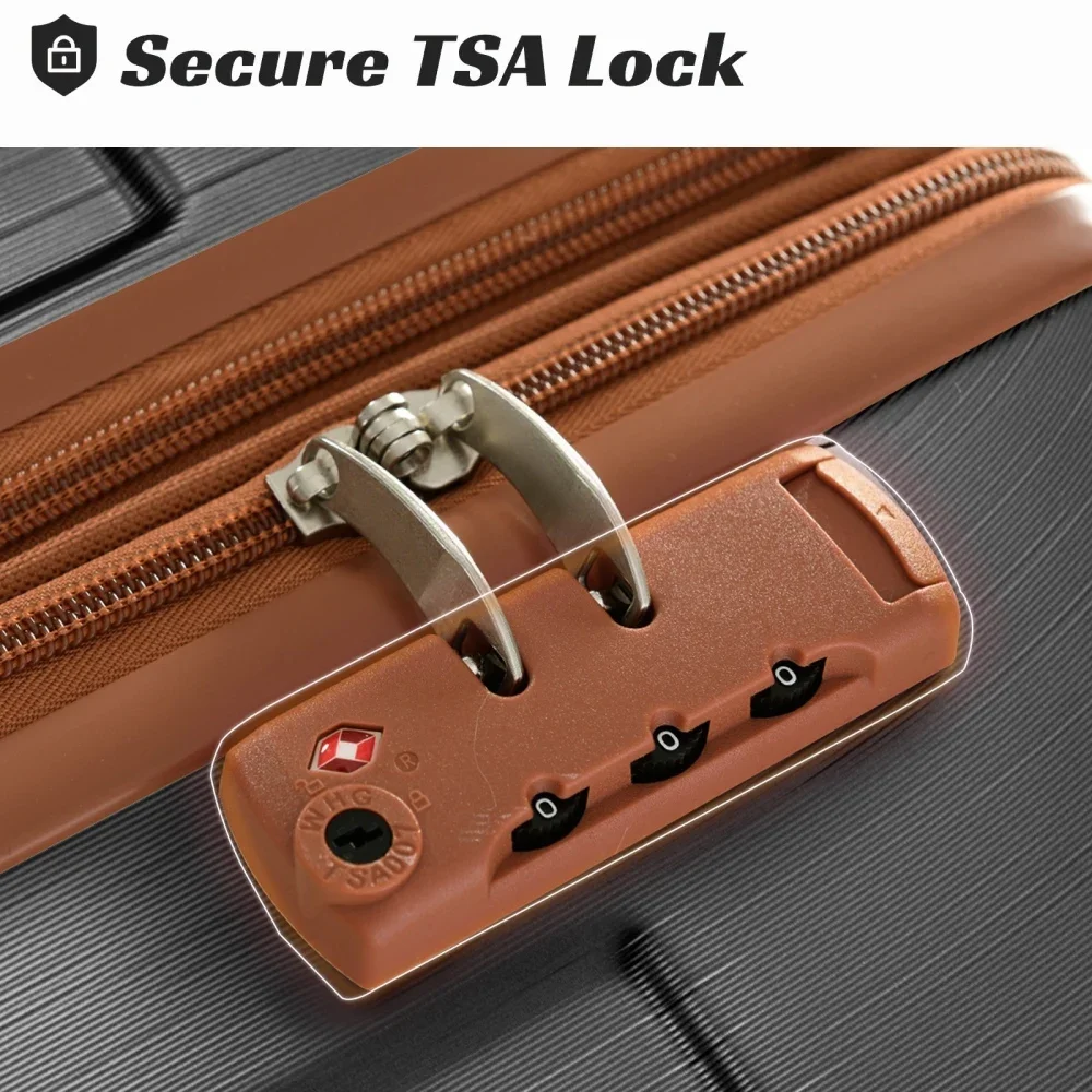 Luggage Sets 3 Piece, Expandab - Expandable Hard Shell Luggage Set 评论和价格