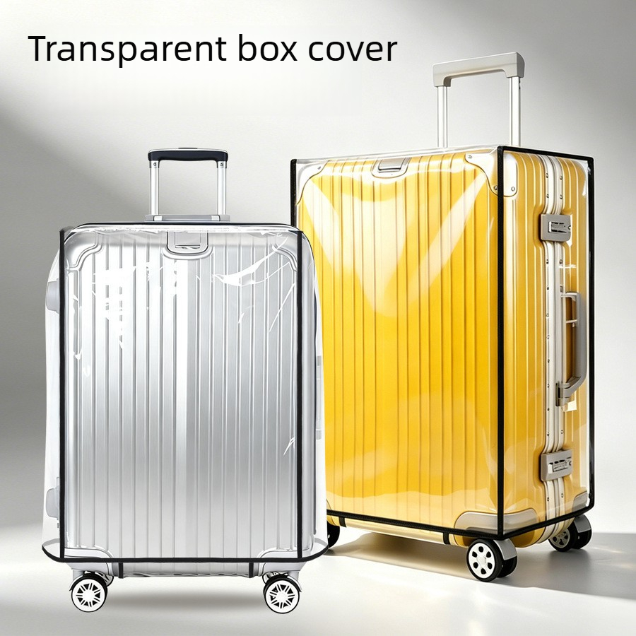 Transparent PVC Luggage Cover  - Luggage Protective Cover Transparent 评论和价格
