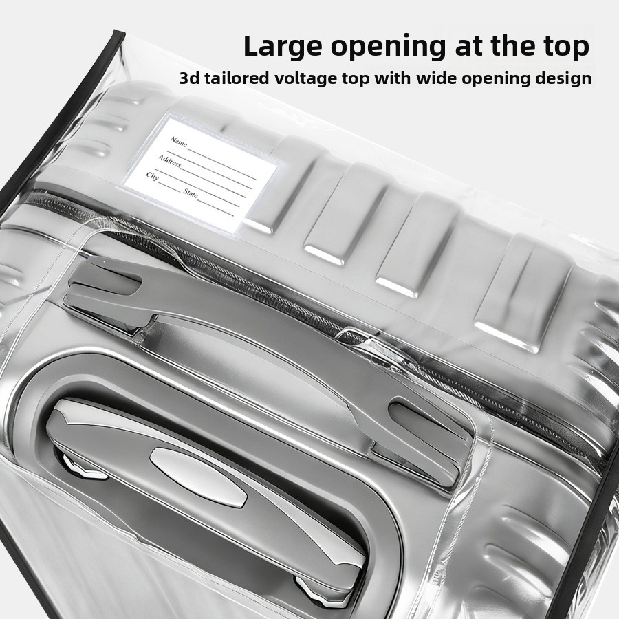 Transparent PVC Luggage Cover  - Luggage Protective Cover Transparent 评论和价格