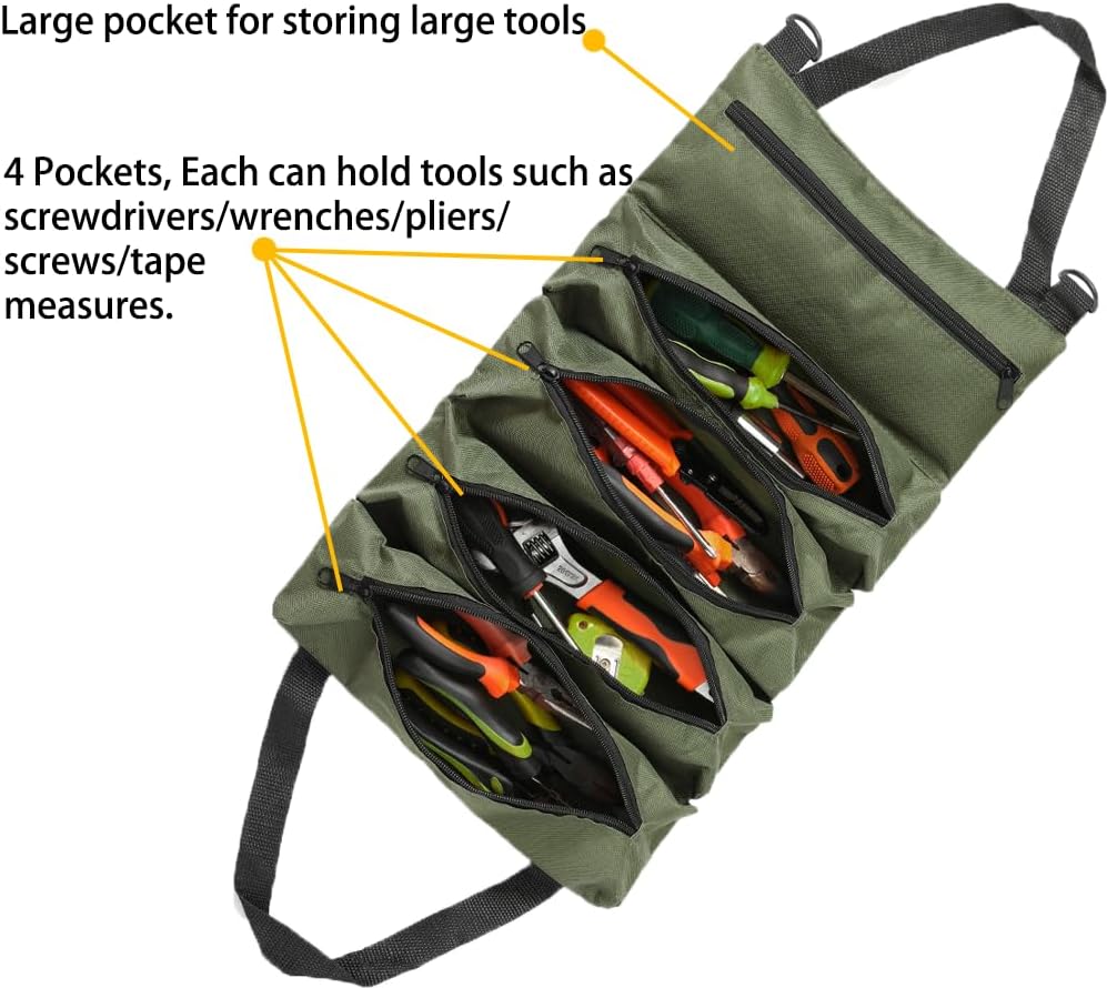 1pc Multi-Purpose Canvas Roll  - Foldable Rolling Luggage Bag 评论和价格