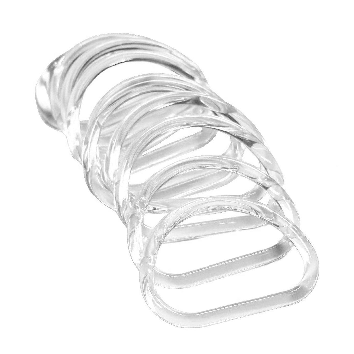 ABQR 10Pcs Transparent Bag Han - Handbags 评论和价格