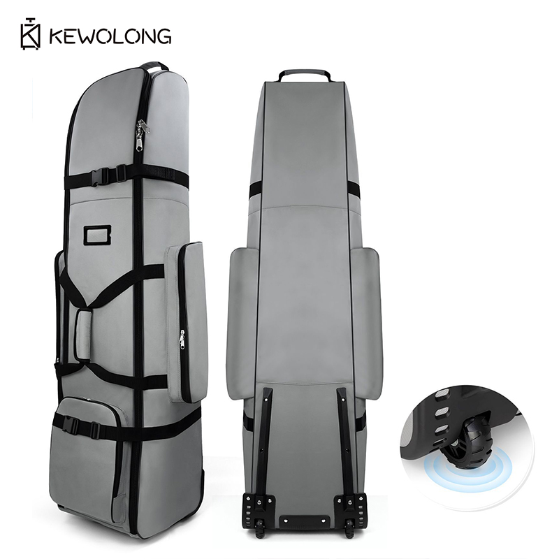 New Golf Travel Bag with Overs - Foldable Rolling Luggage Bag 评论和价格
