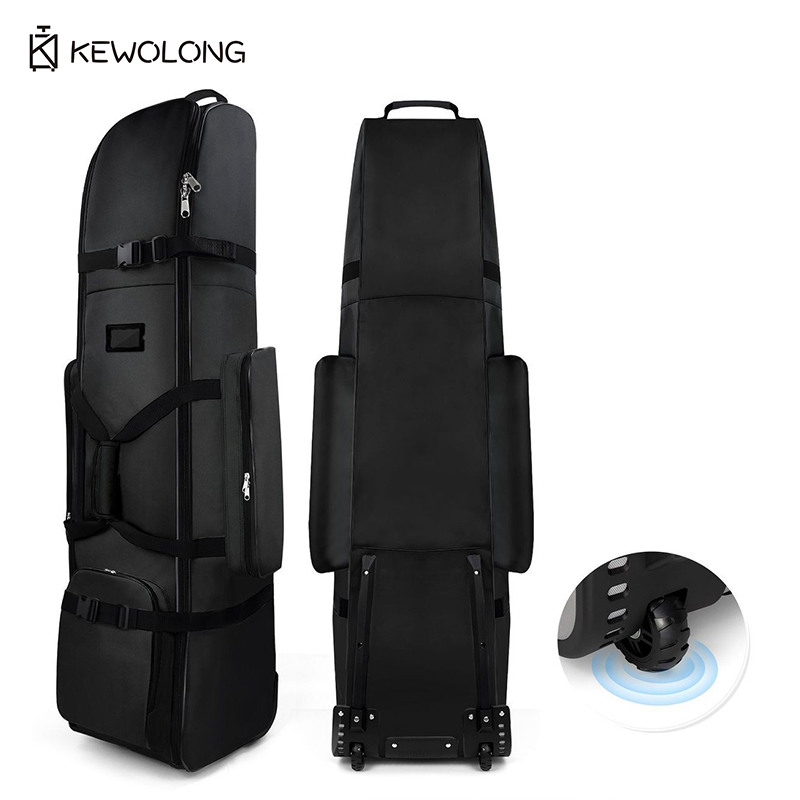 New Golf Travel Bag with Overs - Foldable Rolling Luggage Bag 评论和价格