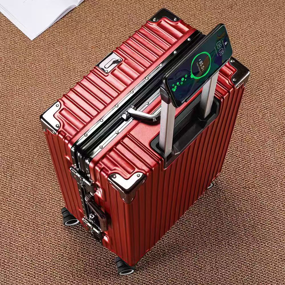 【drop deal】aluminum frame suit - Aluminum Frame Carry On Luggage 评论和价格