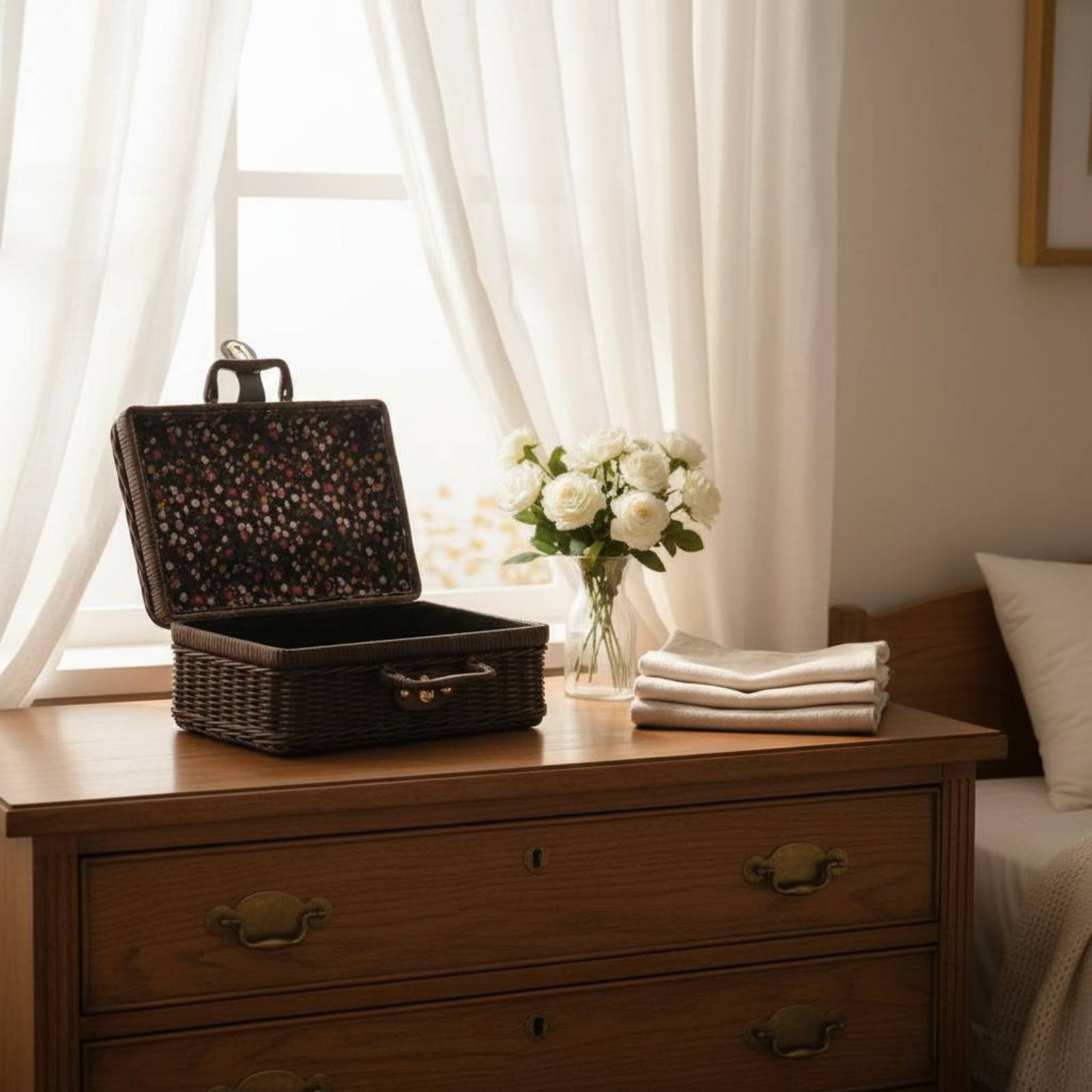 Vintage Design Suitcase With H - Retro Vintage Trunk Suitcase 评论和价格