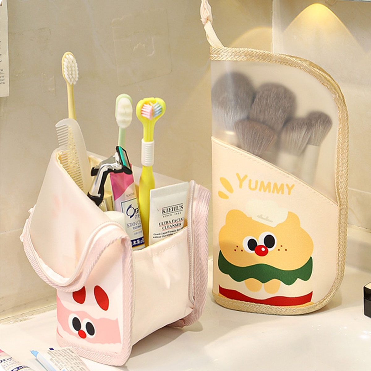1Pcs Cosmetic Bag Travel Stand - Cosmetic Bags 评论和价格