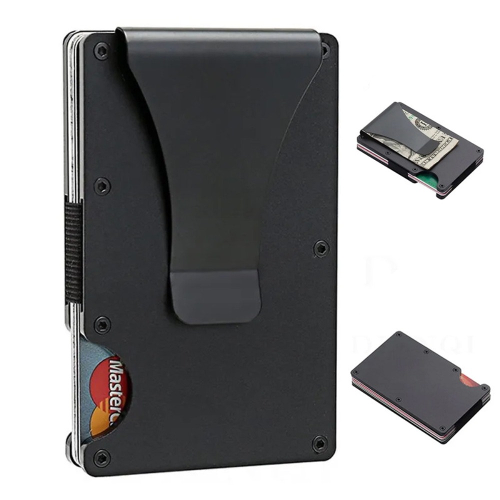 Aluminum Alloy Rfid Blocking C - Wallets 评论和价格