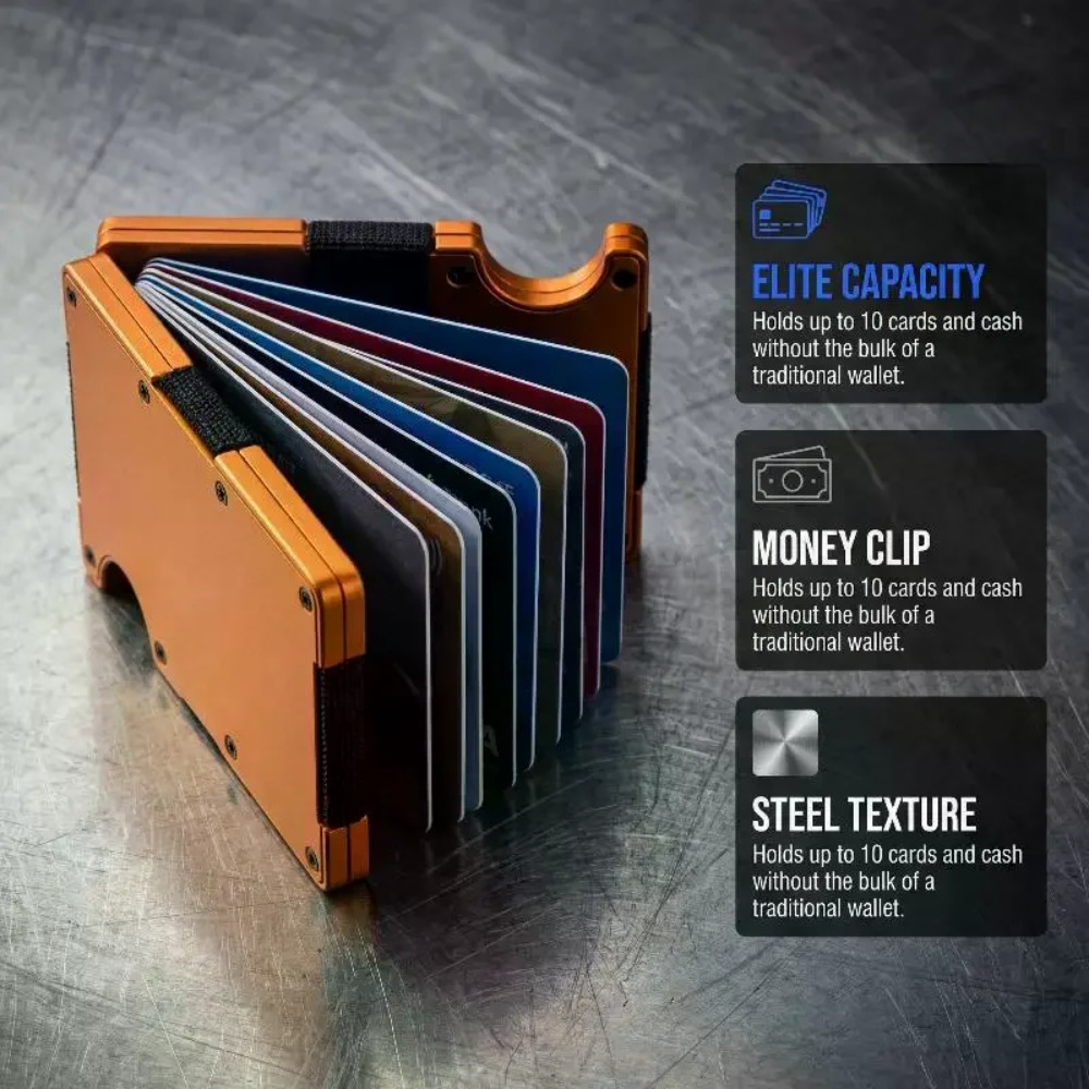 Aluminum Alloy Rfid Blocking C - Wallets 评论和价格