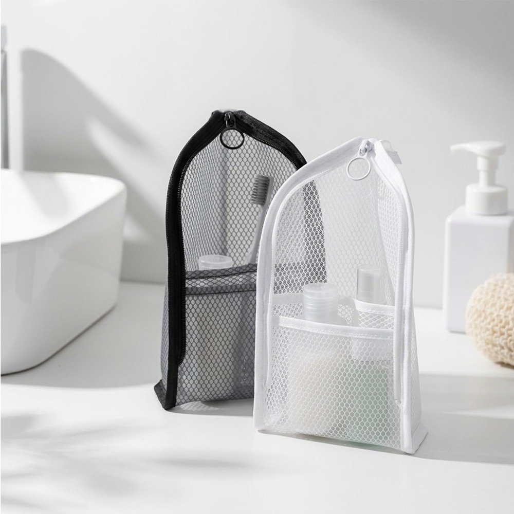 Mesh Toiletry Bag Breathable Q - Cosmetic Bags 评论和价格