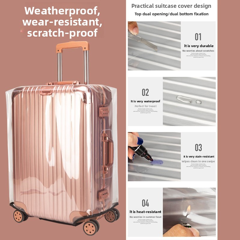 Thickened Protective Cover for - Luggage Protective Cover Transparent 评论和价格