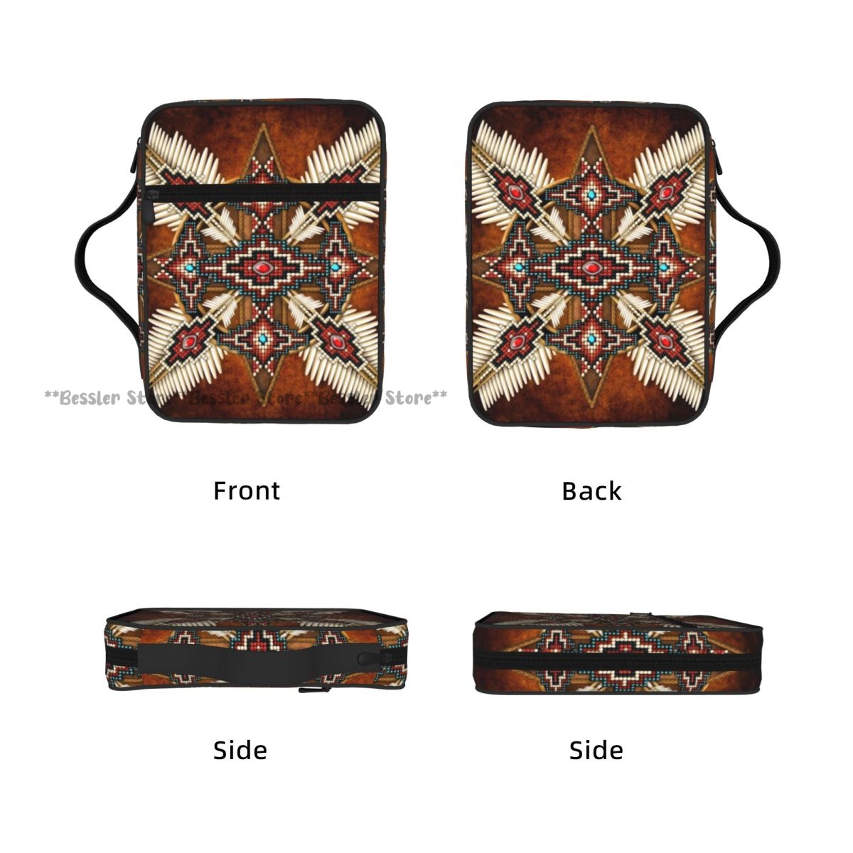Native American Print Bible Ba - Handbags 评论和价格
