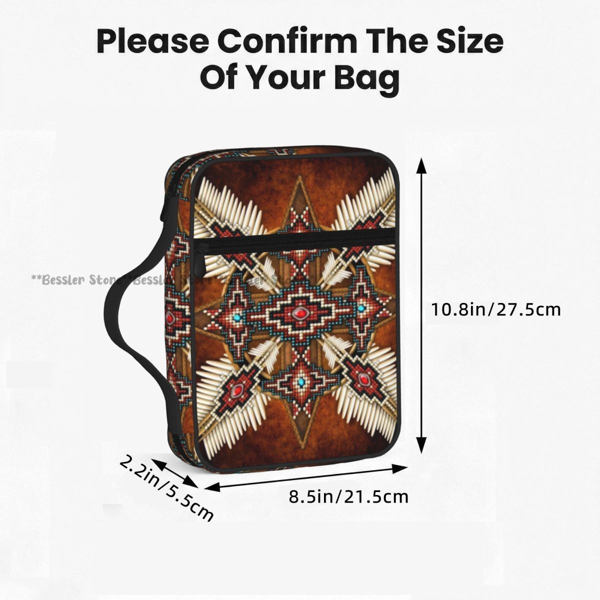 Native American Print Bible Ba - Handbags 评论和价格
