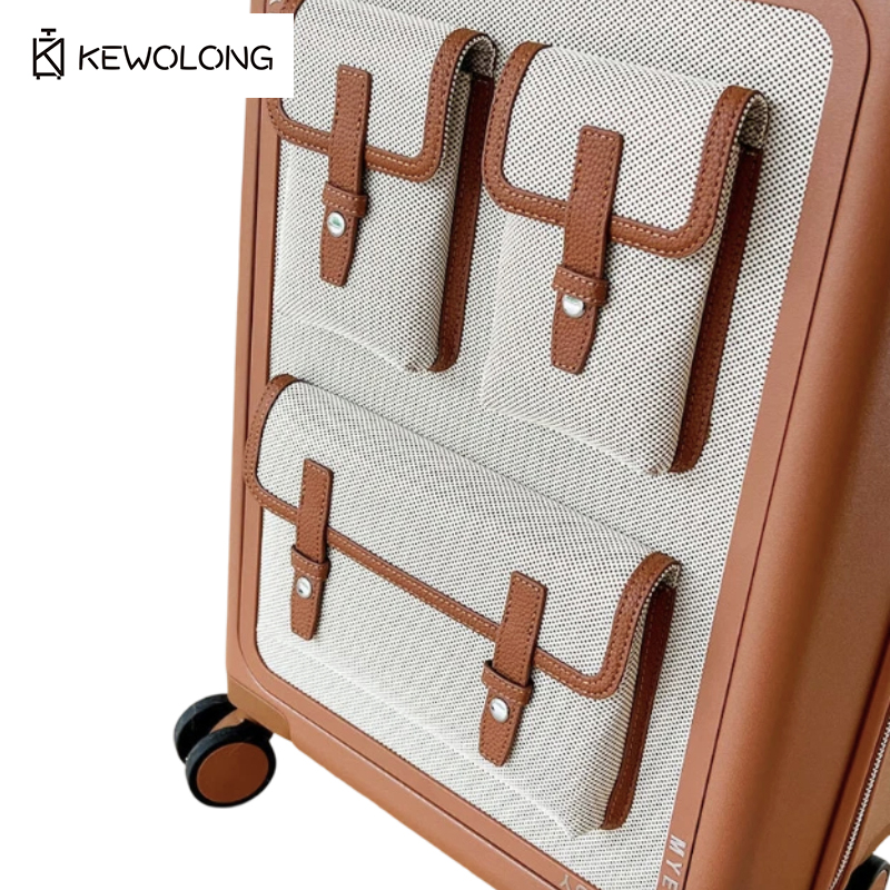 Vintage Canvas Spinner Suitcas - Spinner Wheel Rolling Suitcase 20 Inch 评论和价格
