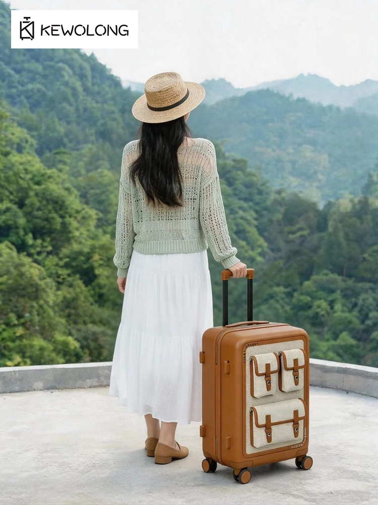 Vintage Canvas Spinner Suitcas - Spinner Wheel Rolling Suitcase 20 Inch 评论和价格